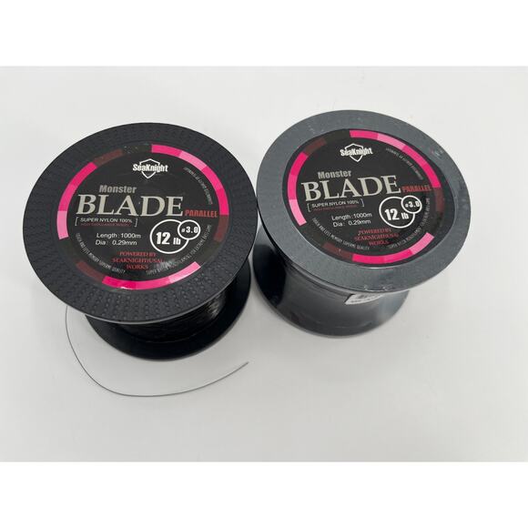 SeaKnight Blade Monofilament Fishing Line 12 lb #3.0 1000m Black - Picture 1 of 3